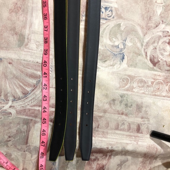 Men’s Leather Belts Bundle of 3 Size 42 - Picture 7 of 7